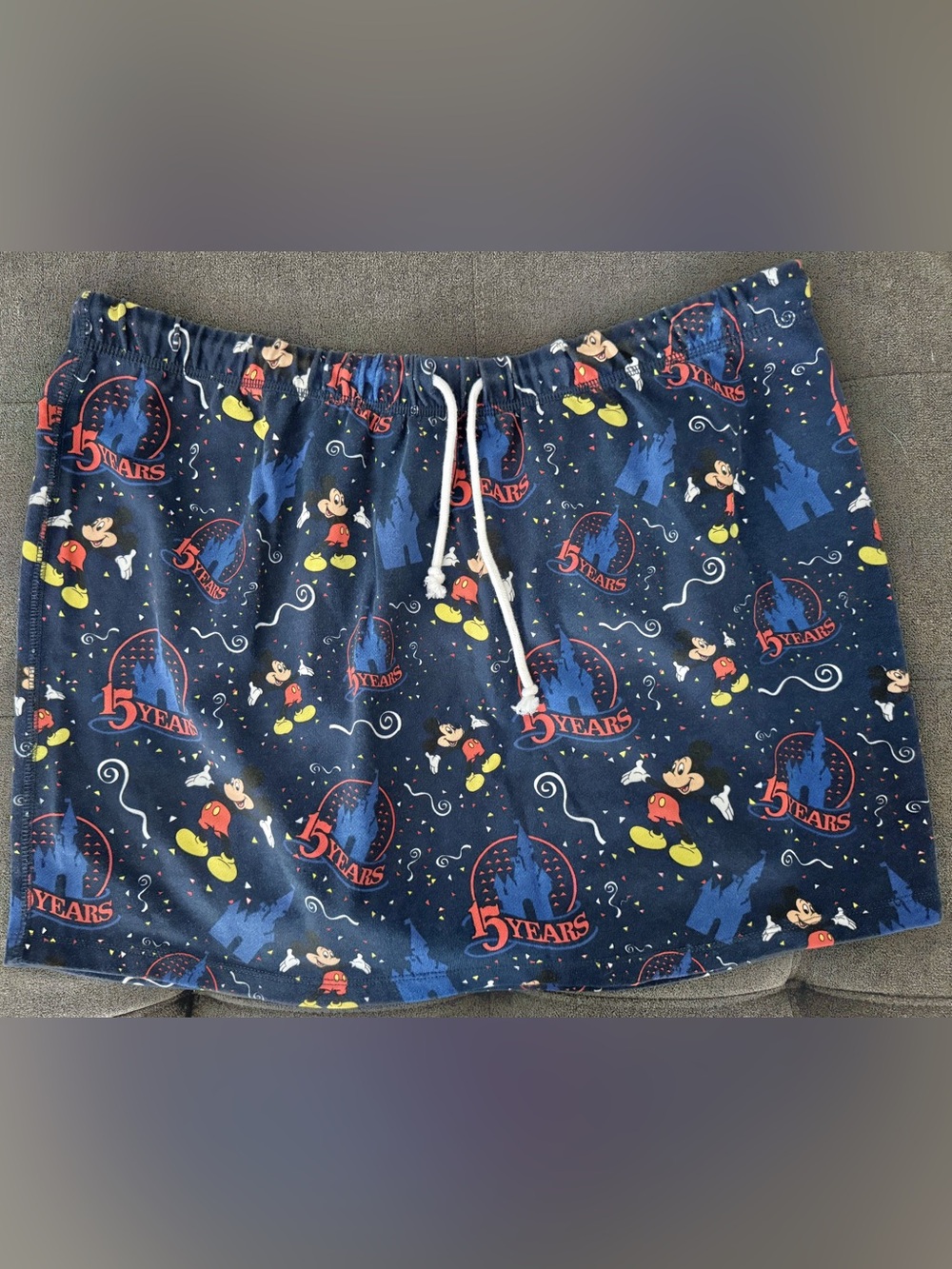 Walt Disney World 50th Anniversary Mickey Vault Collection 15 Yrs Skirt Size 1X